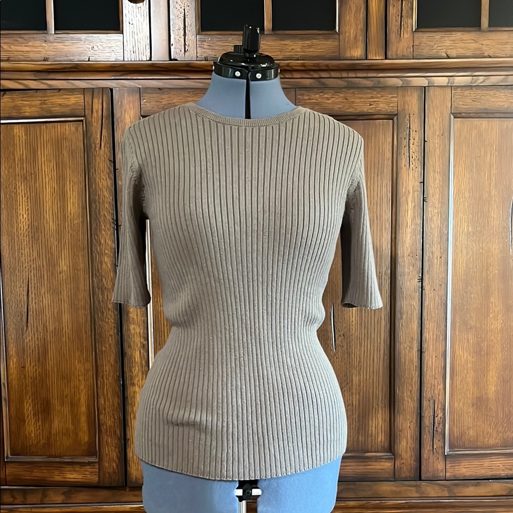 Pendleton Ribbed Knit Top